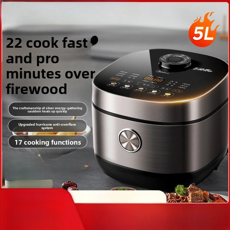 Home Cooking Fast Foods - Rice cooker for home use, 4L/5L