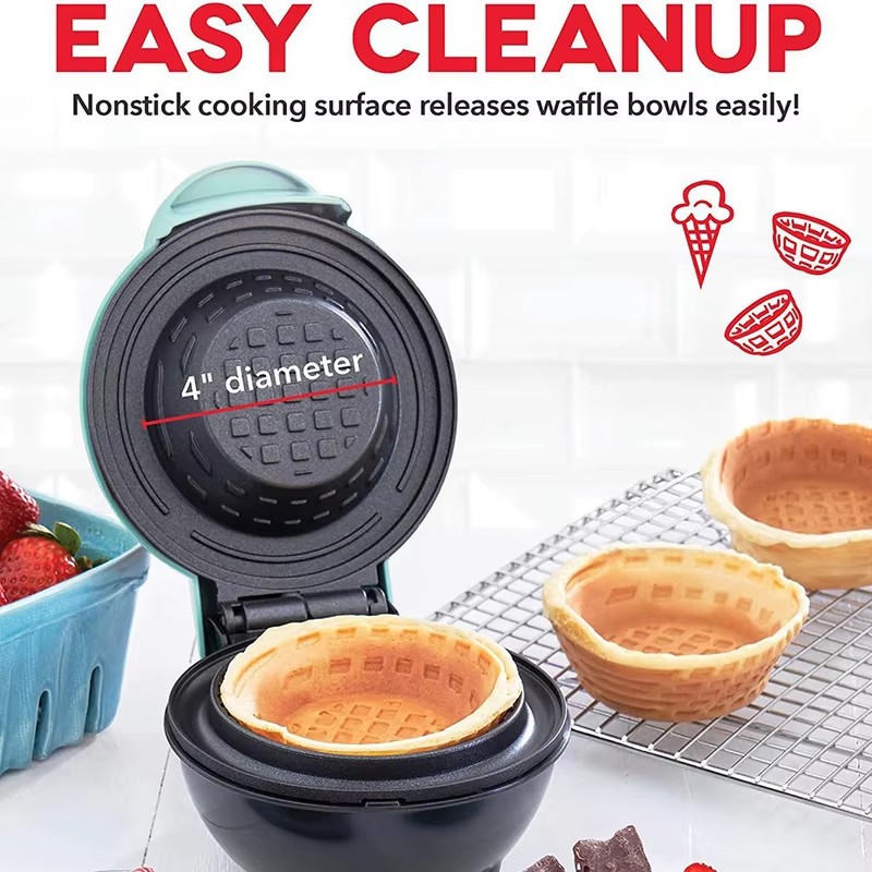 Dual Voltage Waffle Bowl Cooke - огляд і ціна Home Cooking Egg Roll