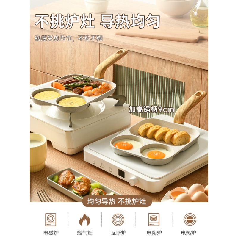 3-in-1 Breakfast Skillet, Non- - огляд і ціна Home Cooking Steak