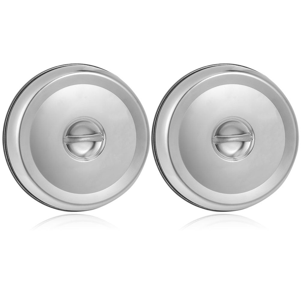 2Pcs Stainless Steel Steak Lid - огляд і ціна Home Cooking Steak