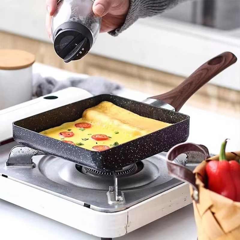 Japanese Tamagoyaki Square Non - огляд і ціна Home Cooking Egg Roll