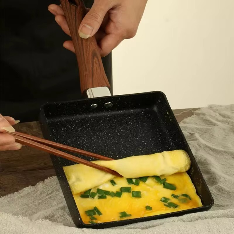 Japanese Tamagoyaki Square Non - огляд і ціна Home Cooking Egg Roll