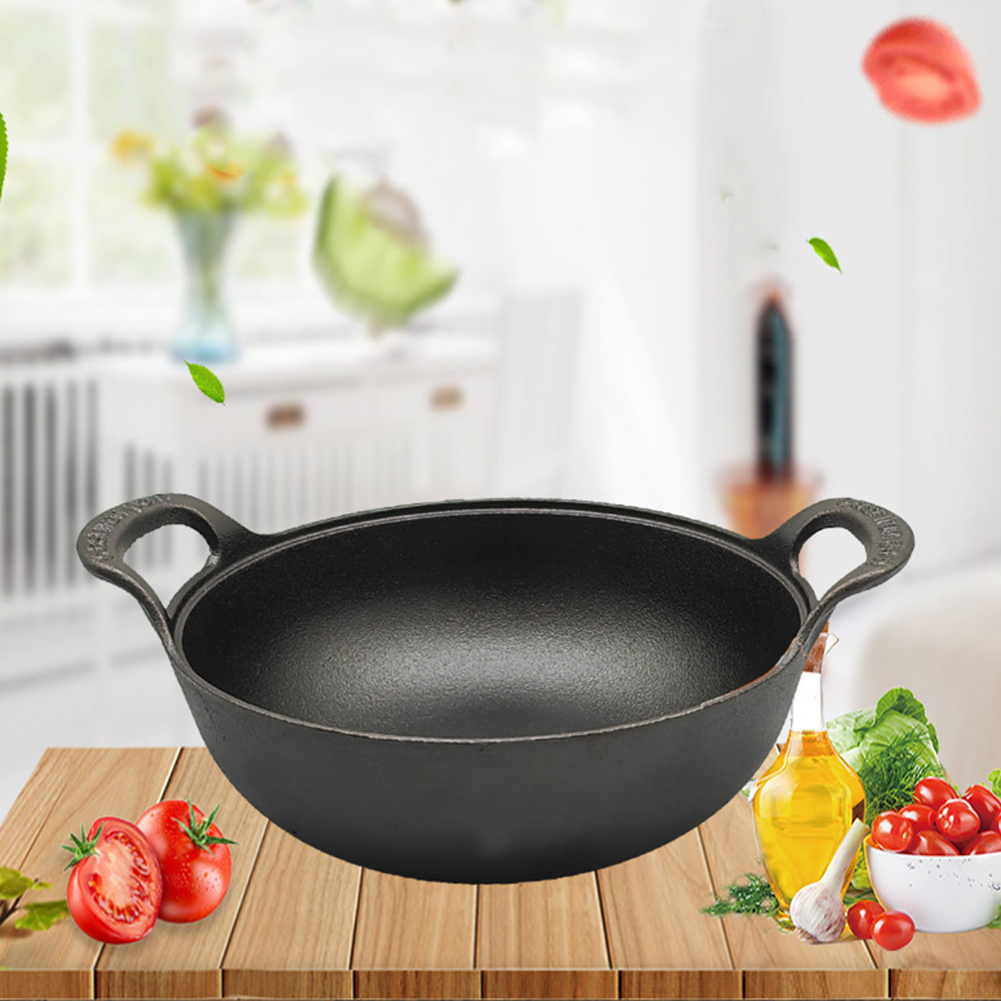 Iron Pot with Lid & Dual Handl - огляд і ціна Dutch Oven Enamel