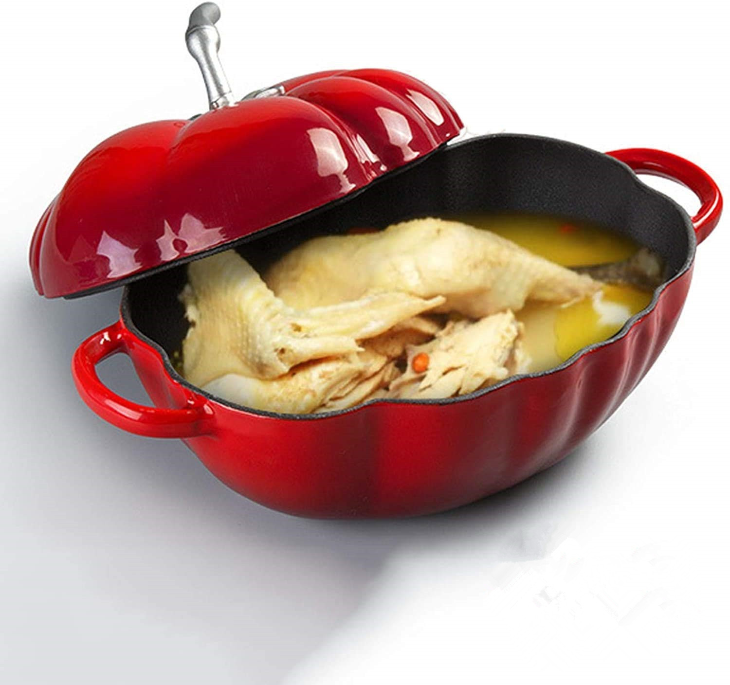 25cm Tomato Enameled Cast Iron - огляд і ціна Dutch Oven Enamel