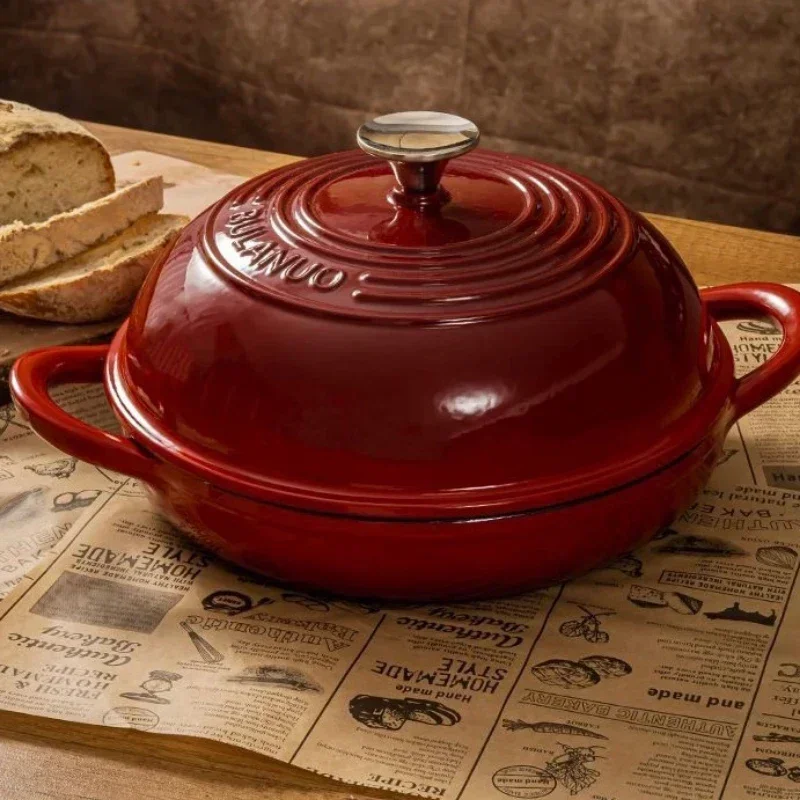 11 Inch Red Enameled Cast Iron - огляд і ціна Dutch Oven Enamel