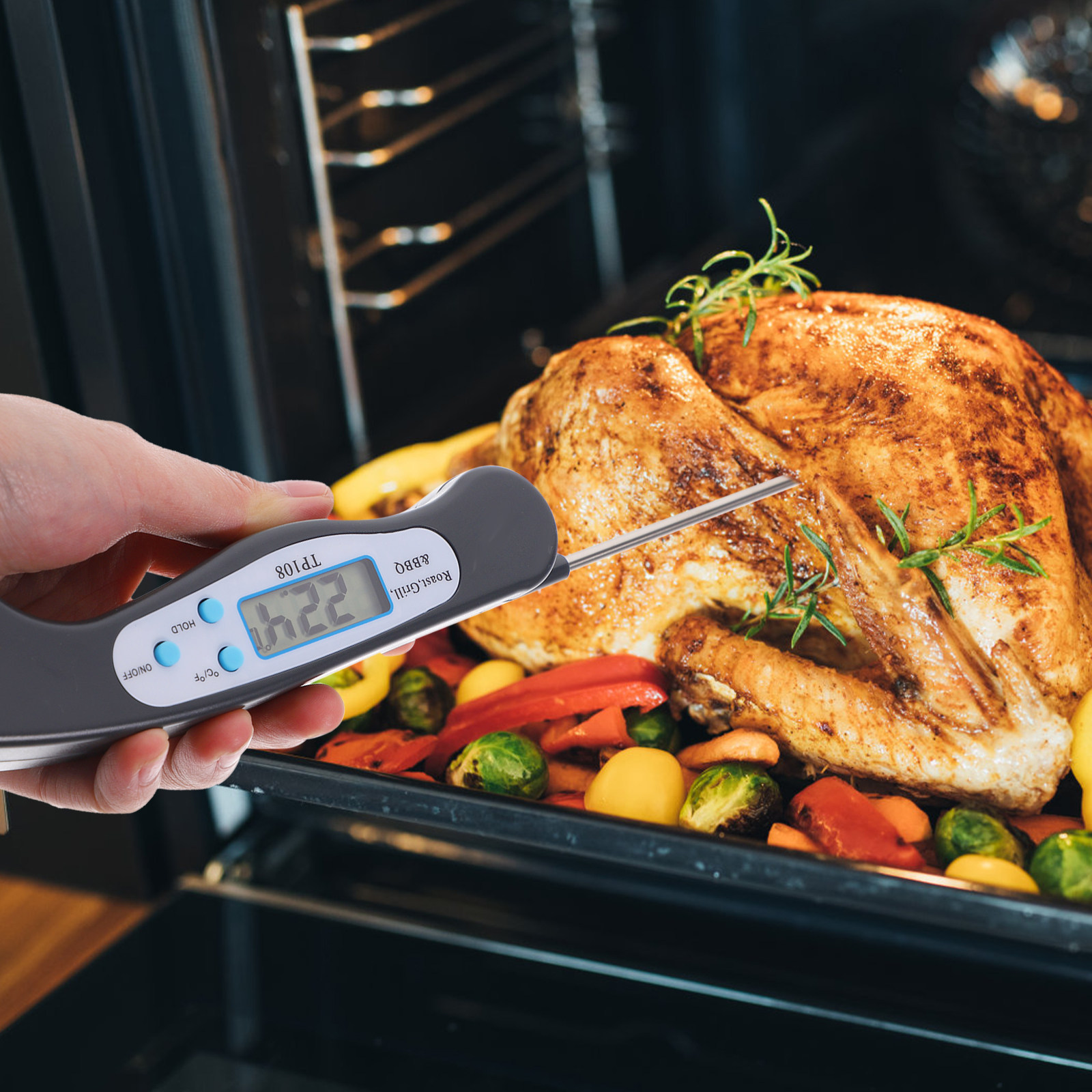 Digital Food Thermometer Probe - огляд і ціна Home Cooking Fast Foods