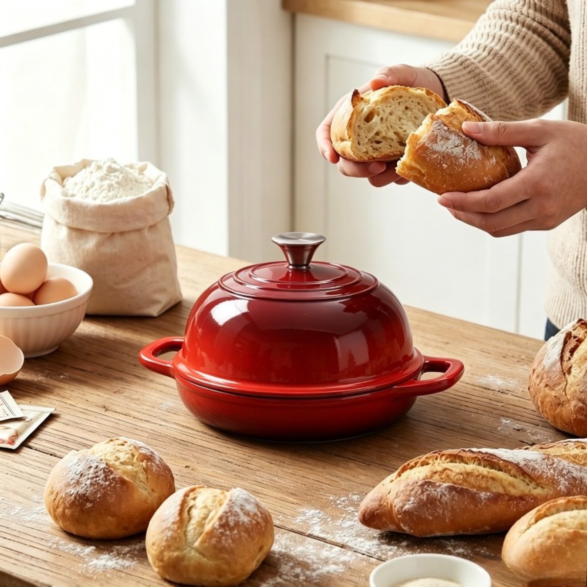 9.5 in Enameled Cast Iron Dutc - огляд і ціна Dutch Oven Enamel