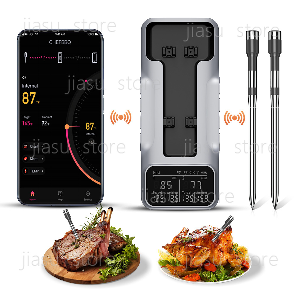 2026 Upgraded Bluetooth BBQ Th - огляд і ціна Home Cooking App