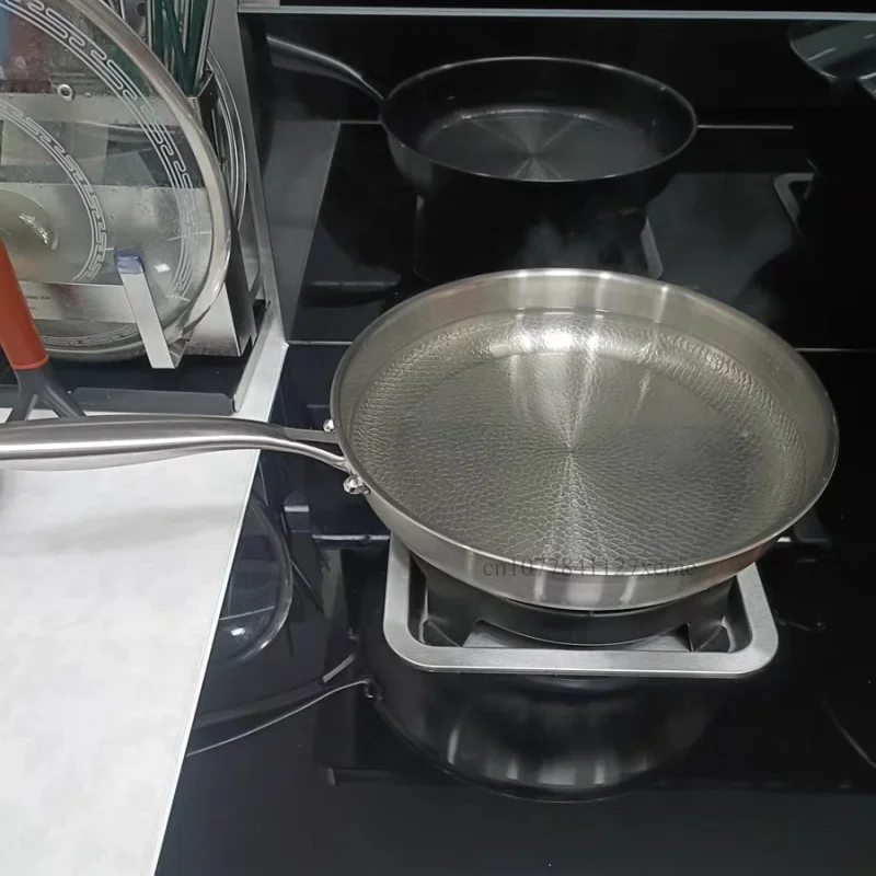 Pure Titanium Frying Pan Non-S - огляд і ціна Home Cooking Steak
