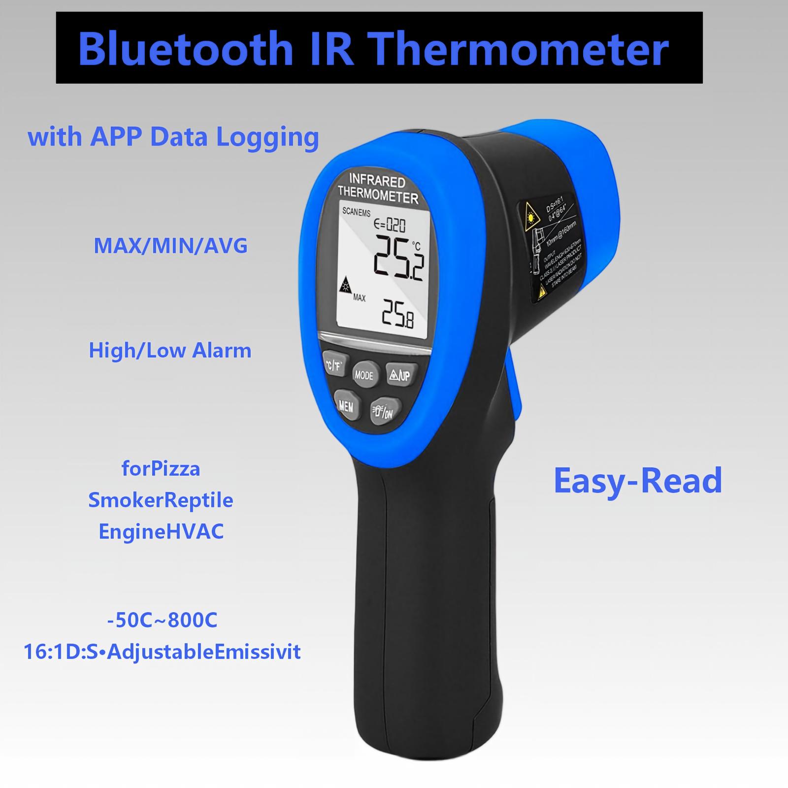 HOLDTPEAK Bluetooth IR Laser T - огляд і ціна Home Cooking App