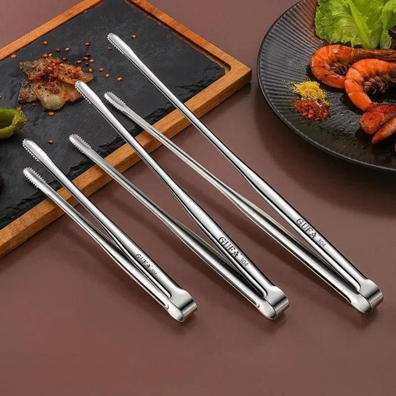 Stainless Steel Cooking Tongs  - огляд і ціна Home Cooking Steak