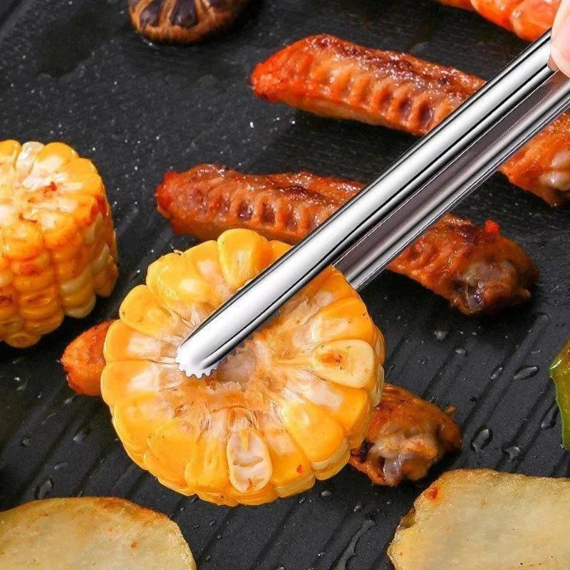 Stainless Steel Cooking Tongs  - огляд і ціна Home Cooking Steak