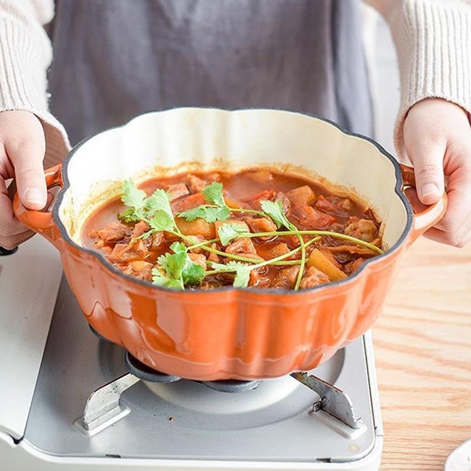Pumpkin Cast Iron Dutch Oven K - огляд і ціна Dutch Oven Enamel
