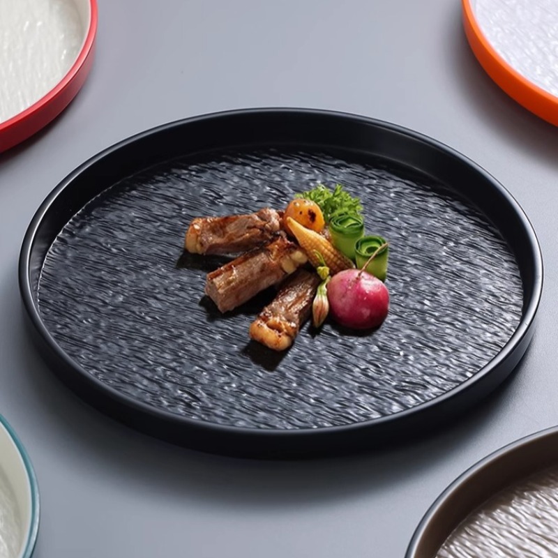 Modern Round Stone Melamine St - огляд і ціна Home Cooking Steak