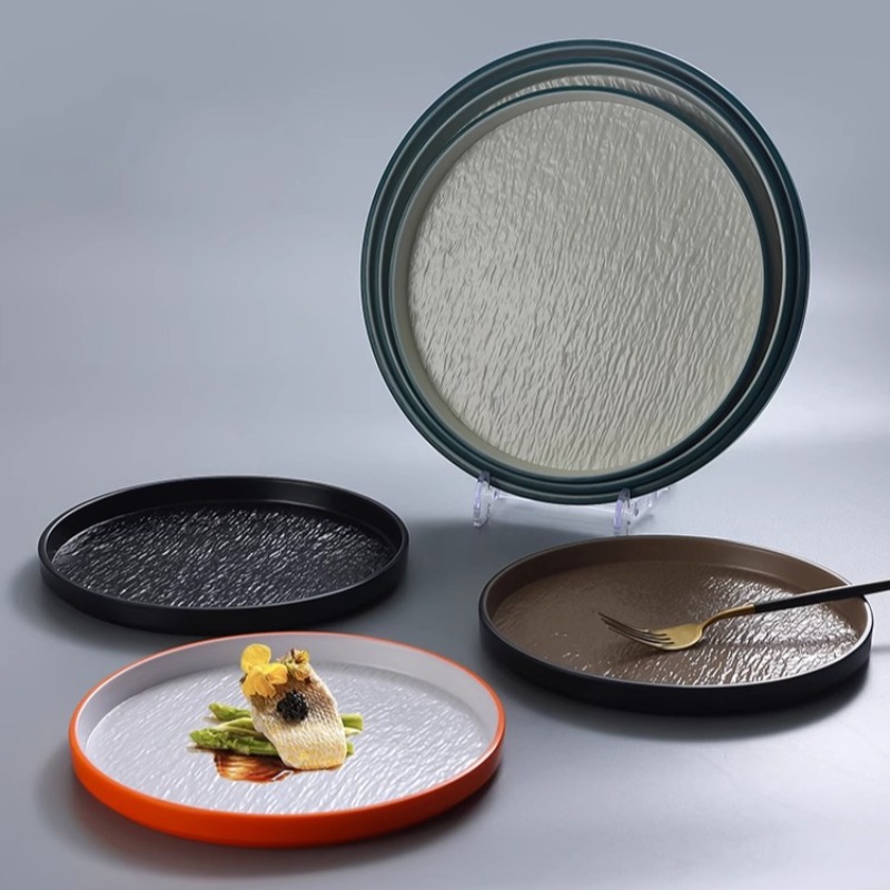 Modern Round Stone Melamine St - огляд і ціна Home Cooking Steak